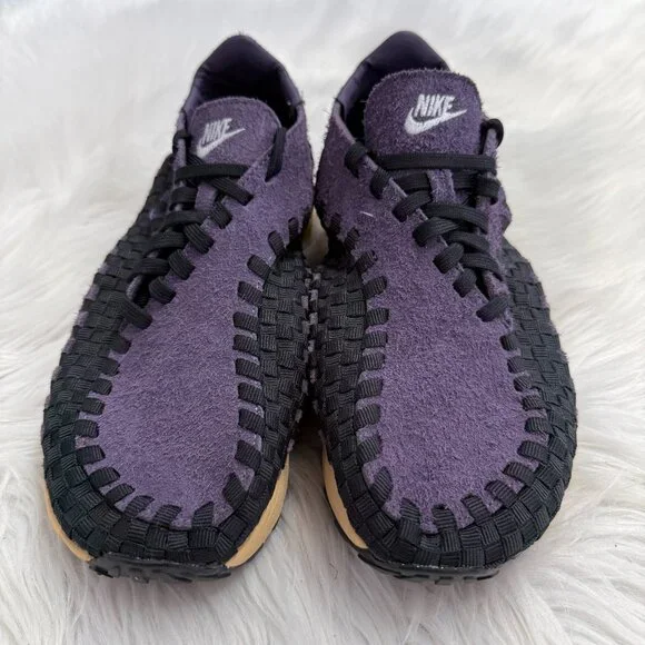 Nike Air Footscape Woven Dark Raisin Womens FZ2615-500 NEW Sz 8 - Picture 2 of 4